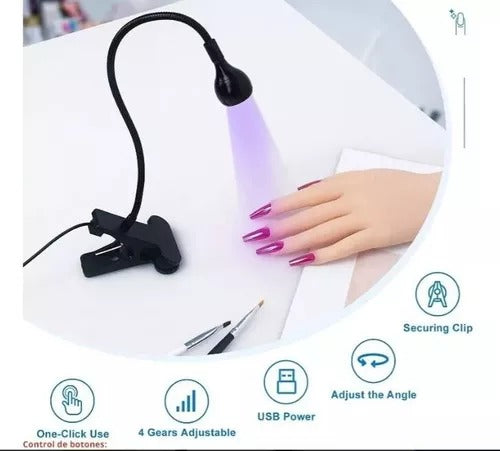 Lampara  Press On uv para uñas